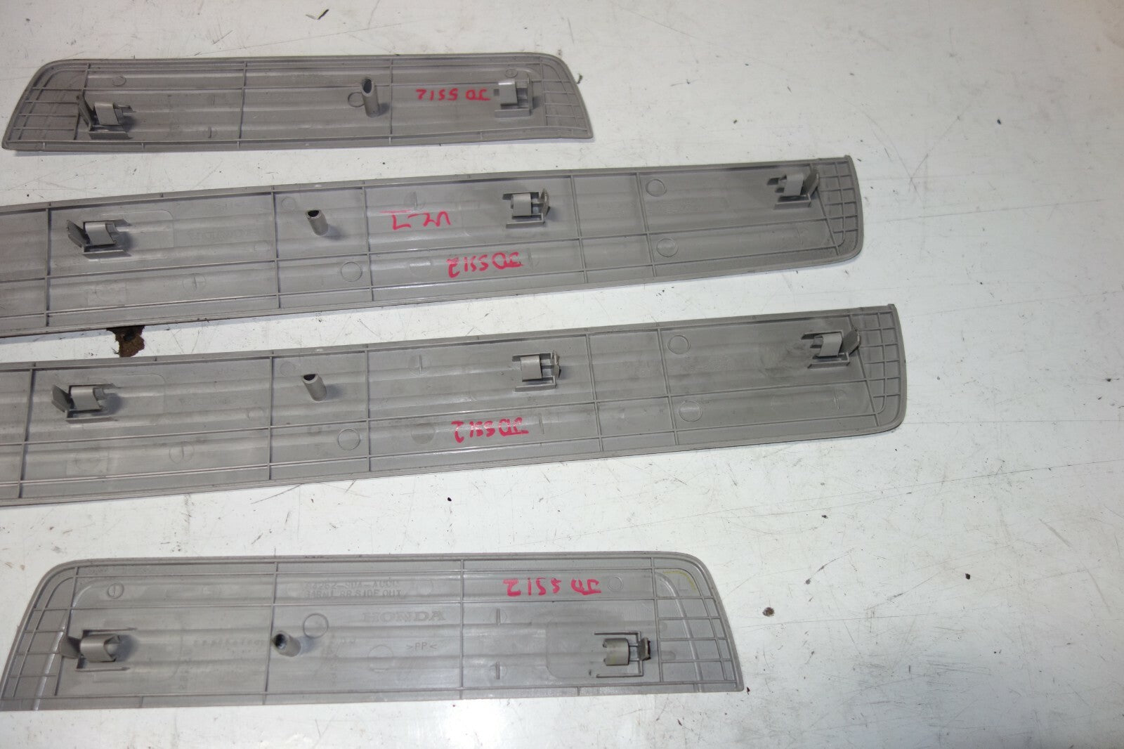 Honda Accord Door Sills Scuff Plates 2003-2007 4 Door Sedan