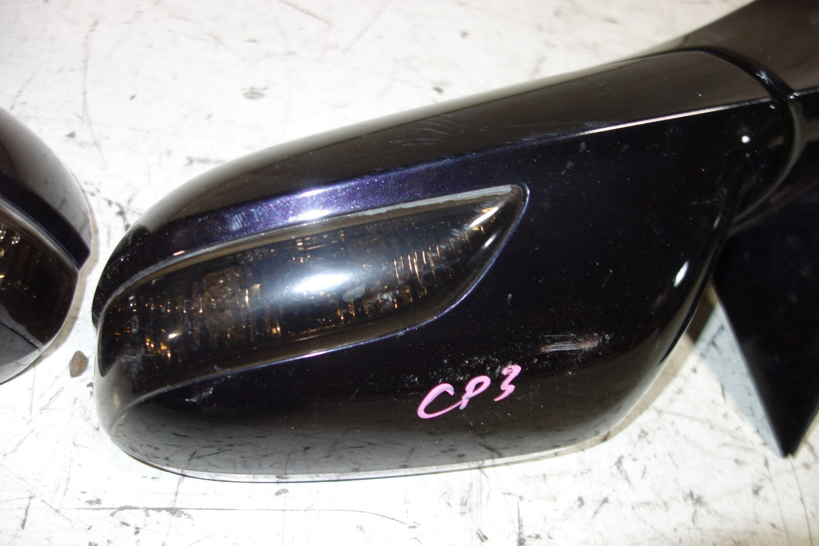 JDM Honda Accord CP3 Power Folding Mirrors Signal Lights Pair 2008-2012