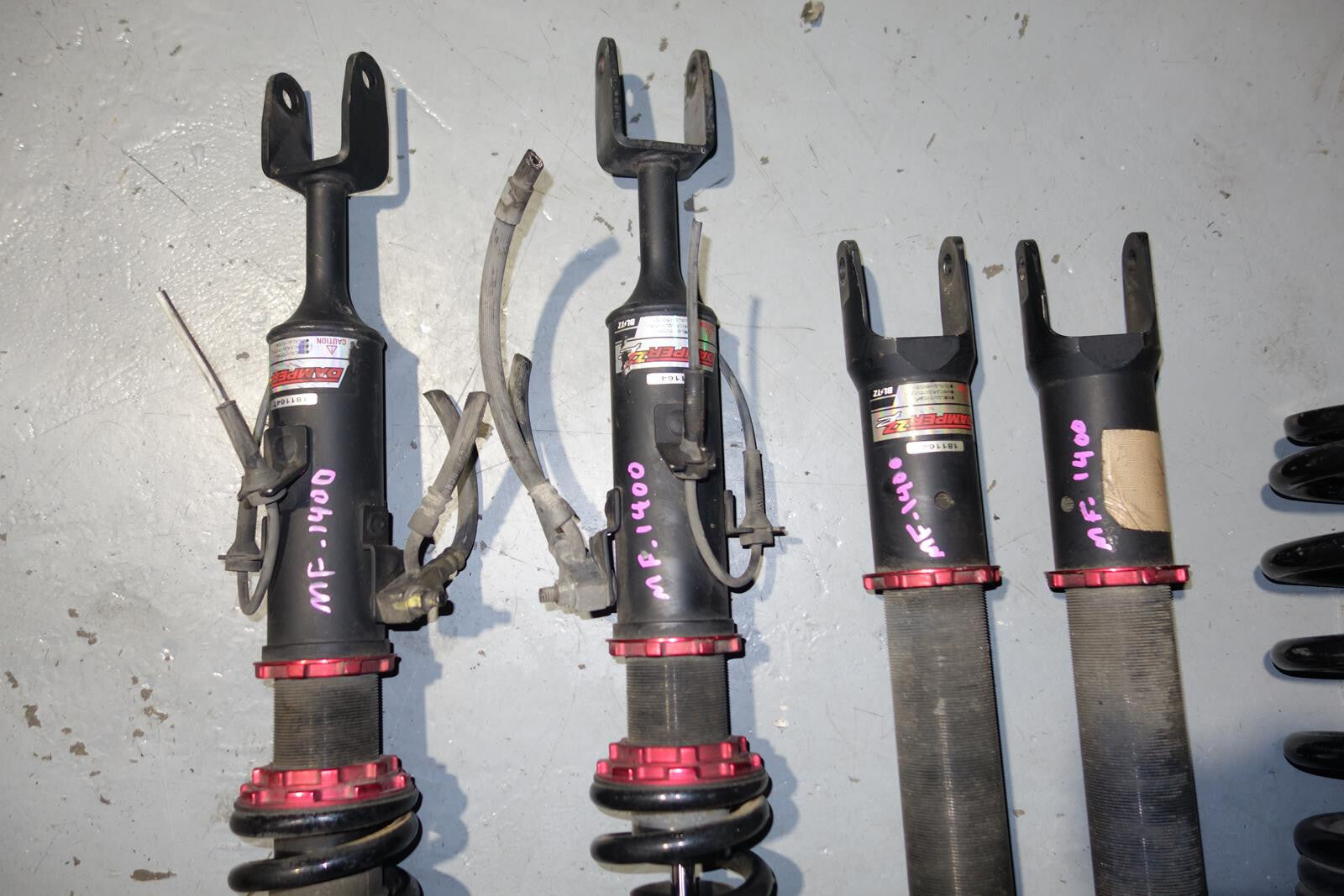 JDM Infiniti G35 Nissan 350z Coupe BLITZ ZZ-R Damper Coilovers 2003-2009 RWD