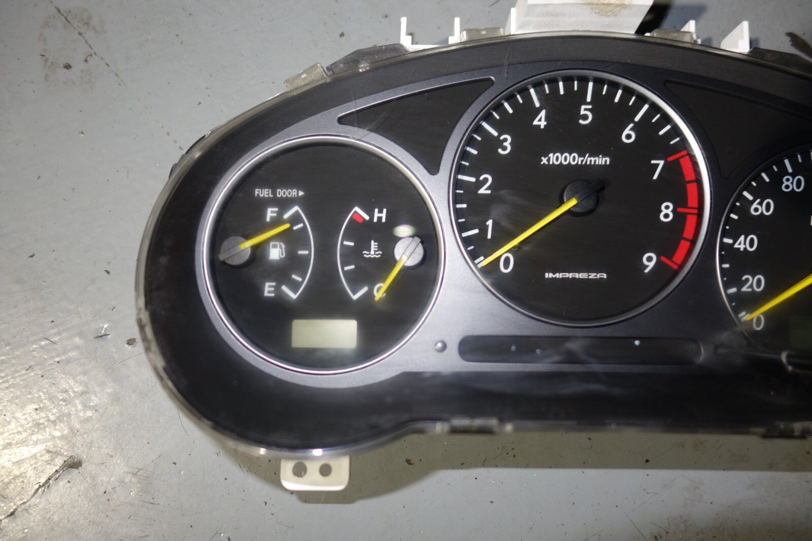 JDM 2002-2003 SUBARU IMPREZA WRX V7 MANUAL GAUGE CLUSTER SPEEDOMETER