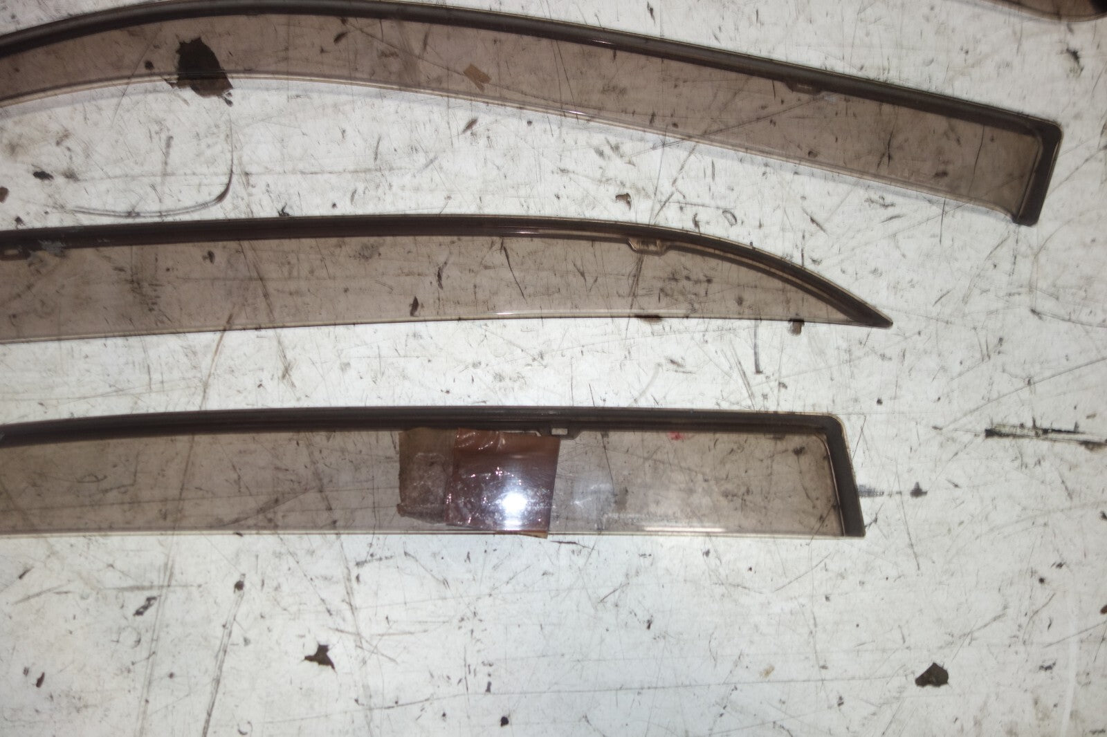JDM Lexus is300 / Altezza SXE10 OEM Window Visors Rain Guards & Clips 2001-2005