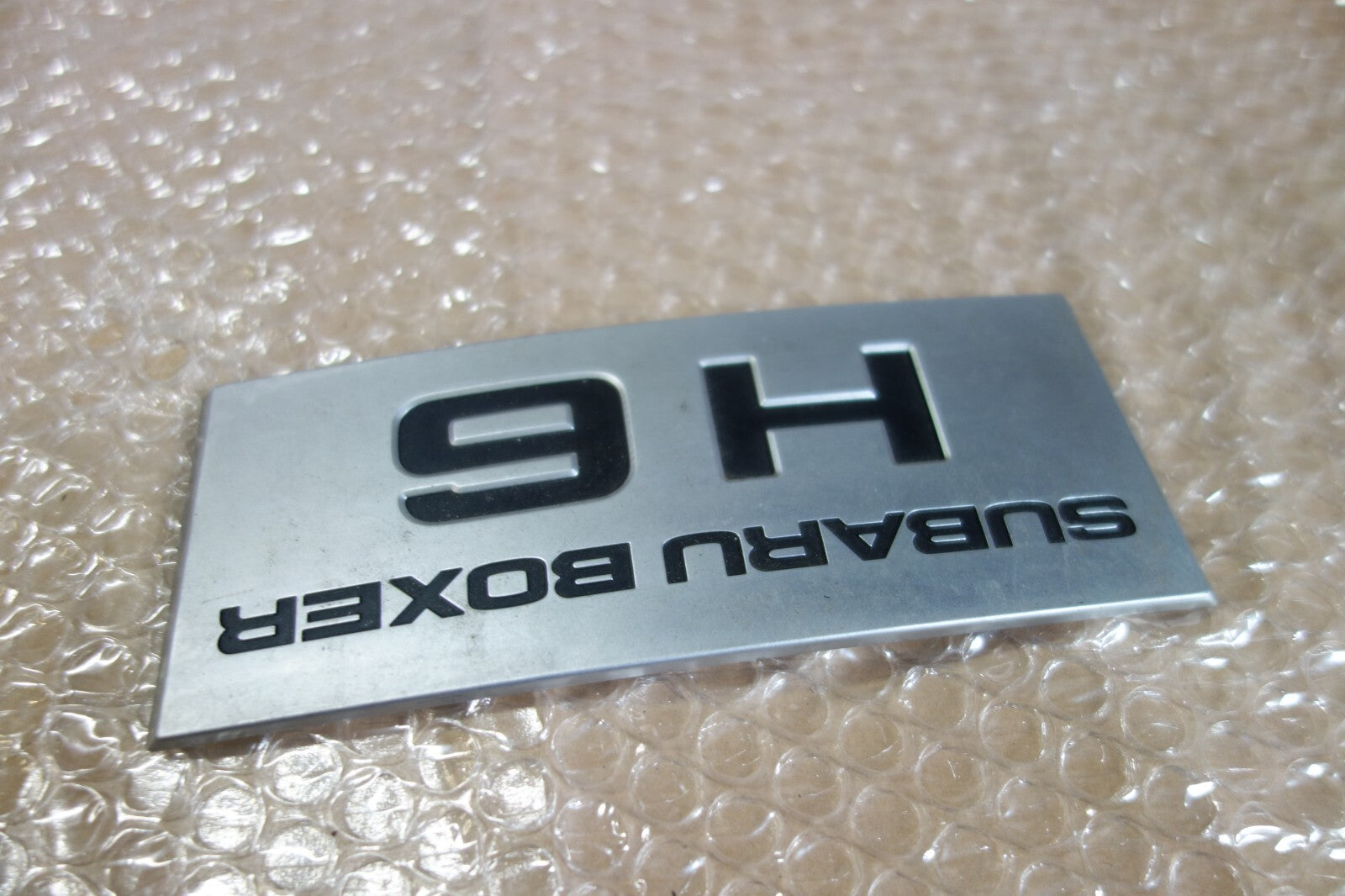 JDM Subaru Legacy Outback H6 Boxer Engine Logo Emblem Badge EZ30 2003-2009