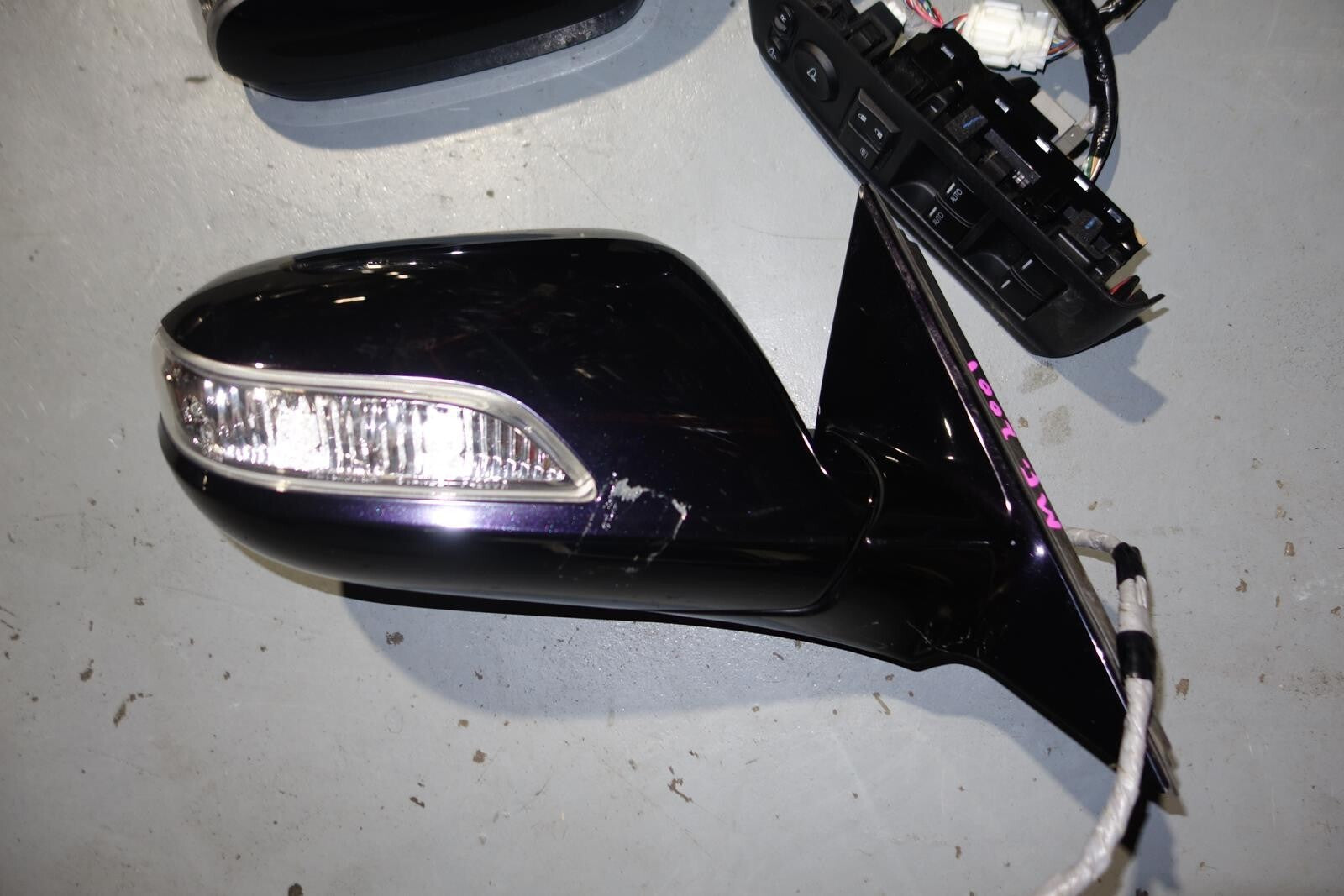 JDM 2008-2012 HONDA ACCORD CP3 POWER FOLDING MIRRORS SWITCH AUTO FLIP OEM