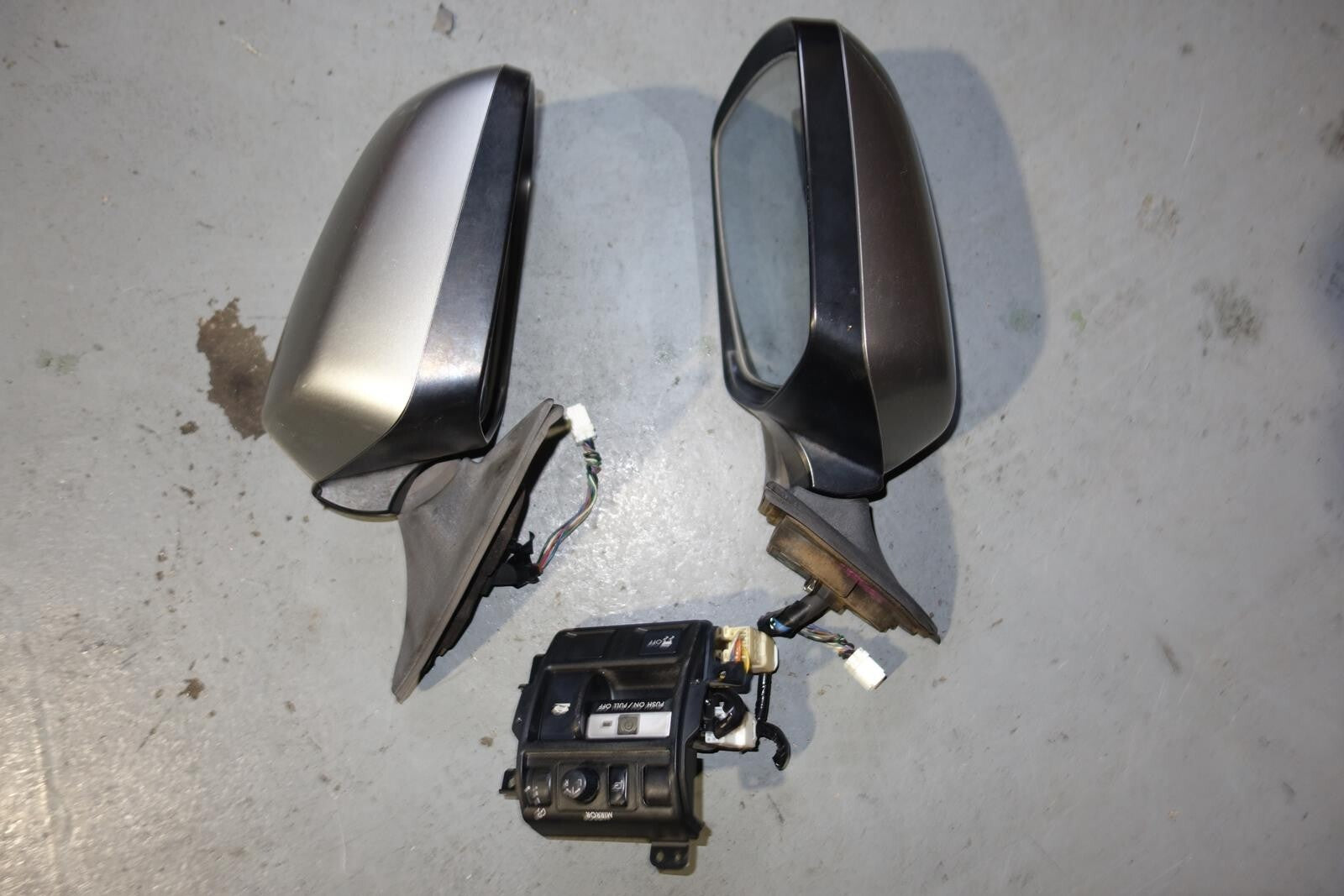 JDM Subaru Legacy Power Folding Door Mirrors Lights Switch BRM BR9 2010-2014