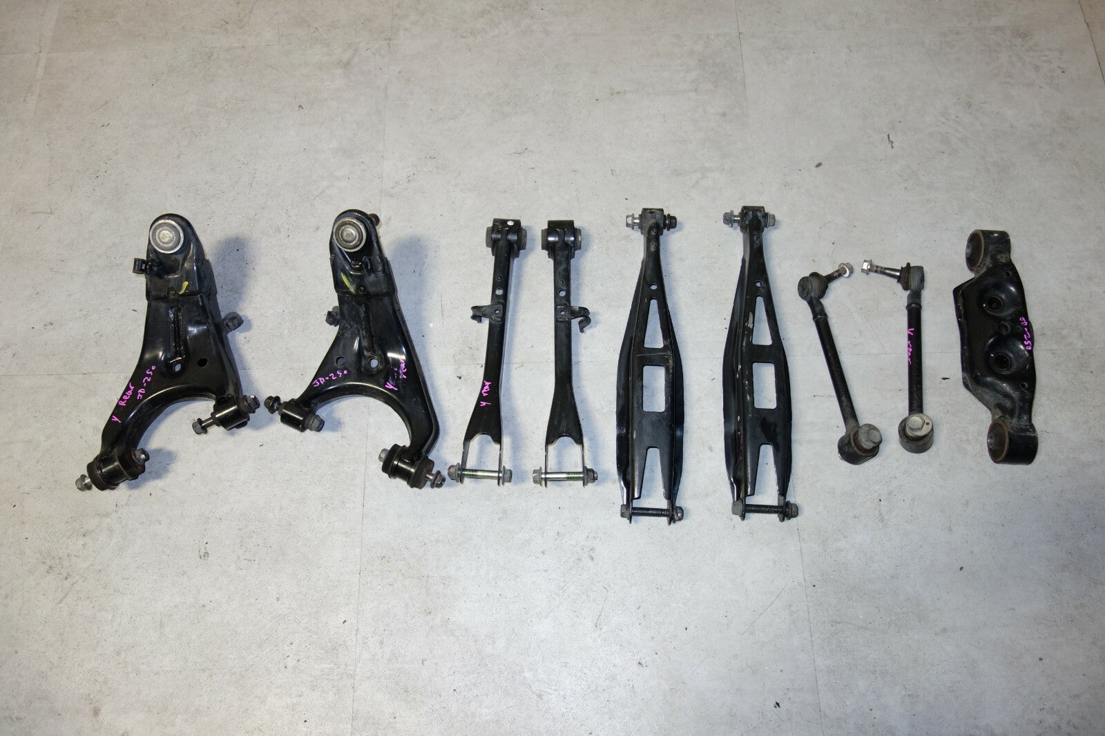 JDM Subaru Legacy Rear Upper Control Arms Lower Control Arms Toe Arms 2010-2014