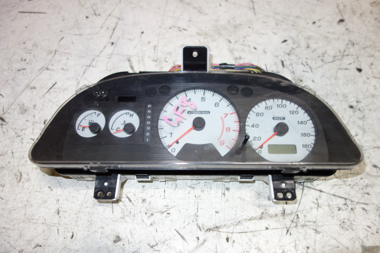 JDM Subaru Impreza WRX GC8 GF8 Cluster Speedometer 180KM/H Auto 1999-2001 V5 V6
