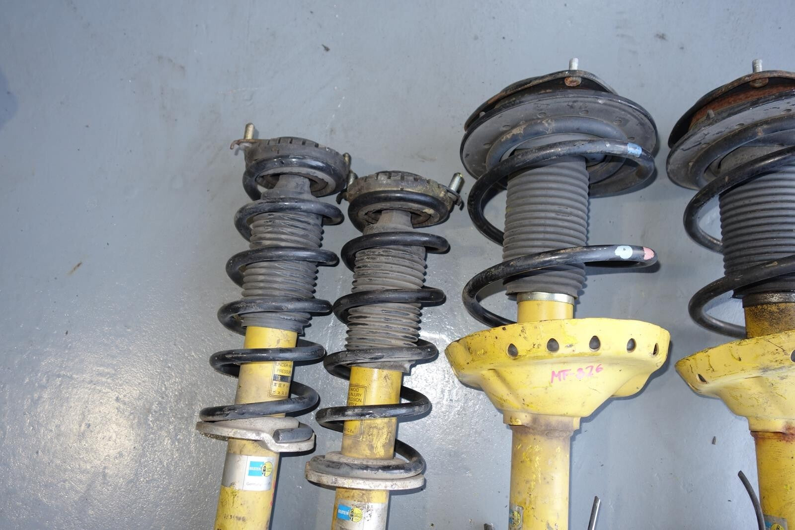 JDM SUBARU LEGACY BILSTEIN SPEC-B SHOCKS FRONT & REAR STRUTS COIL 05-2009 MF-826