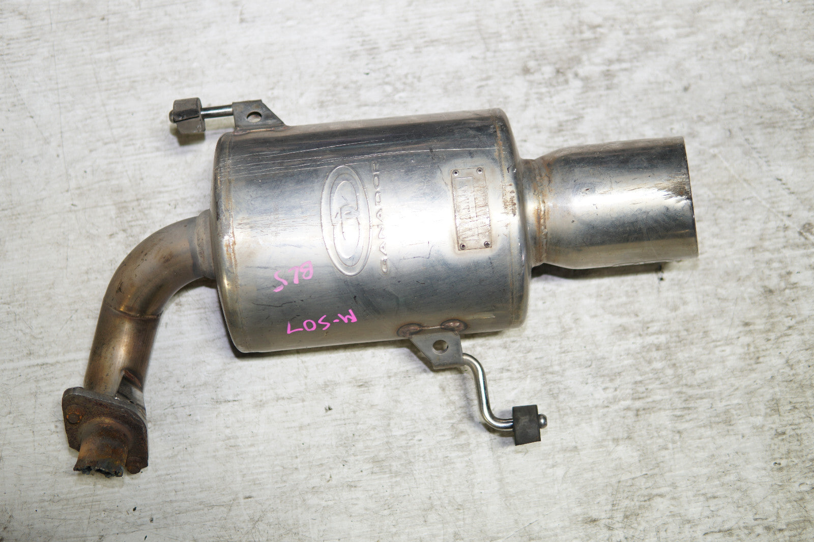 JDM Subaru Legacy / Outback Ganador Exhaust Muffler Only one 2005-2009 MF-507