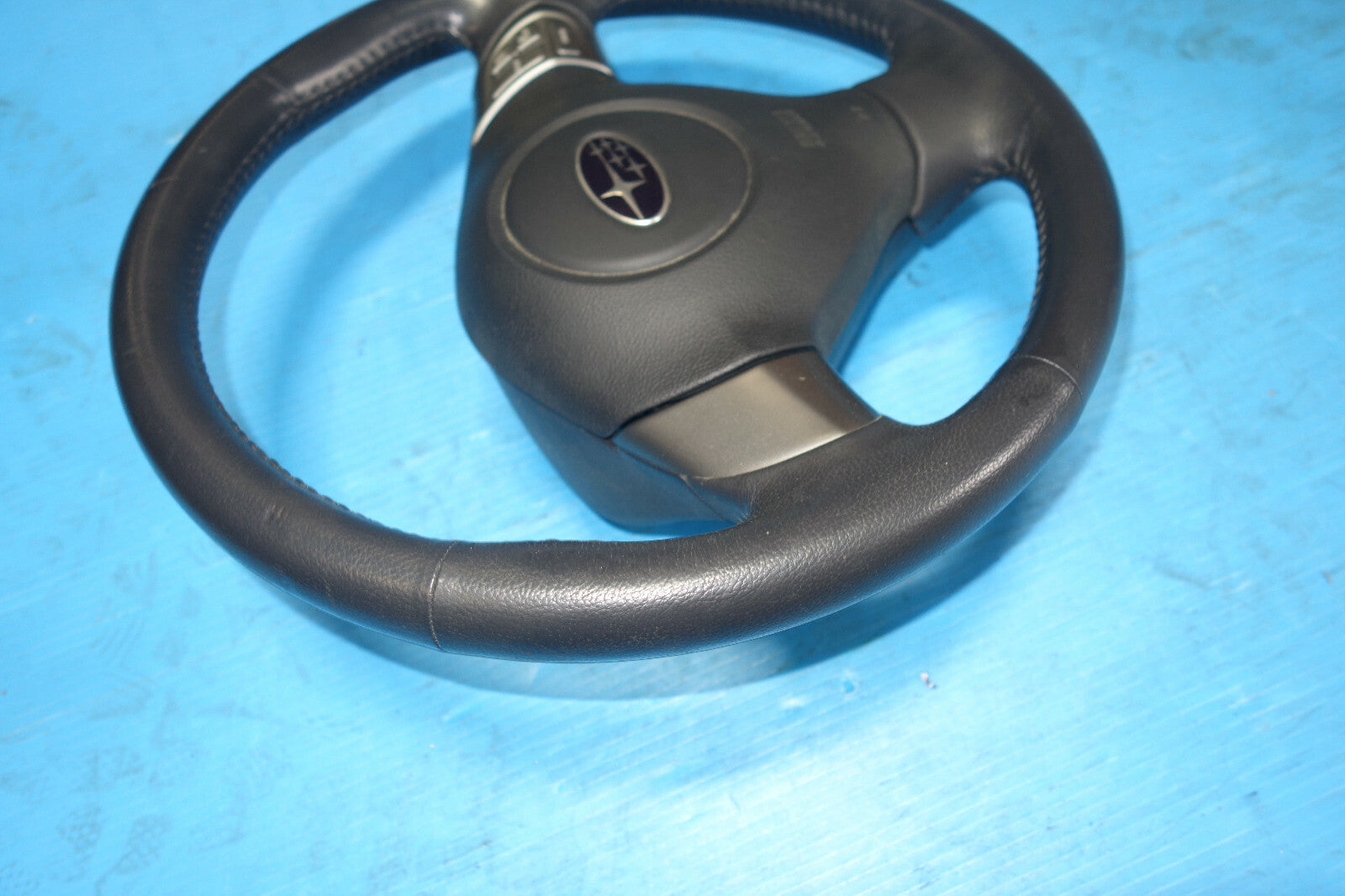 JDM Subaru Impreza WRX STi Forester Legacy Outback Steering Wheel & Hub #5772