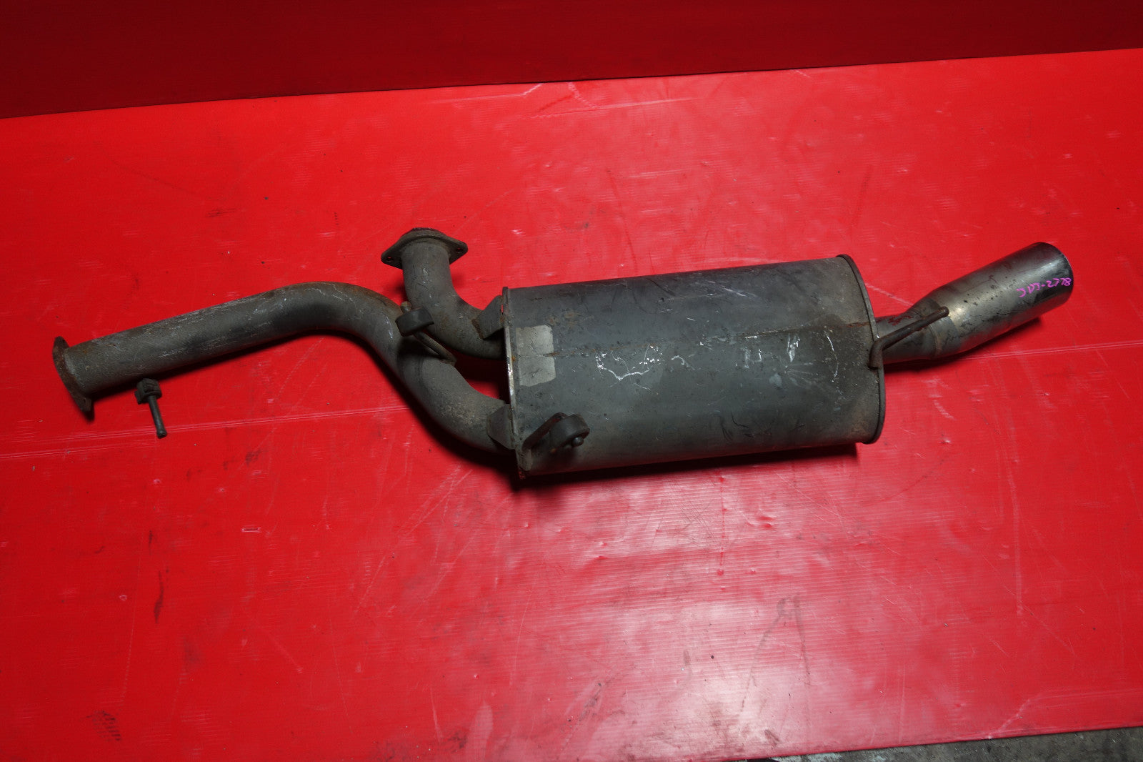 JDM Mitsubishi 3000gt GTO OEM Exhaust Muffler Single Tip Z16A 1991-1999 #2778