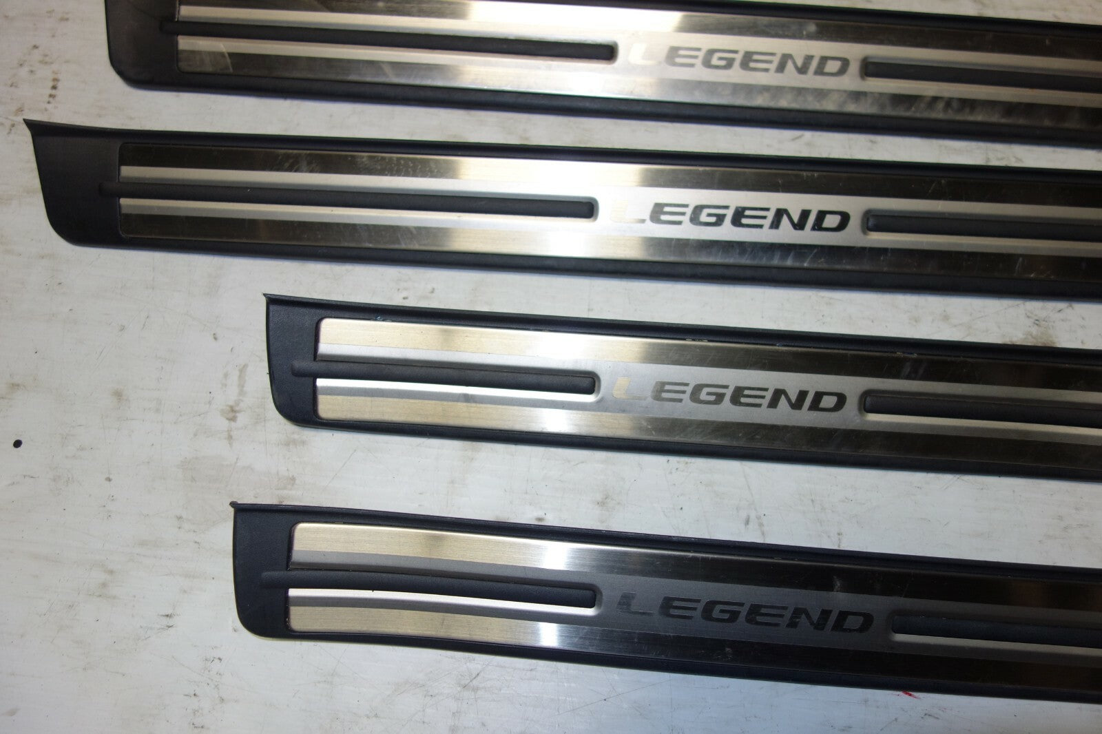 Acura RL / Legend OEM Door Sill Plates JDM Set KB2 2009-2012