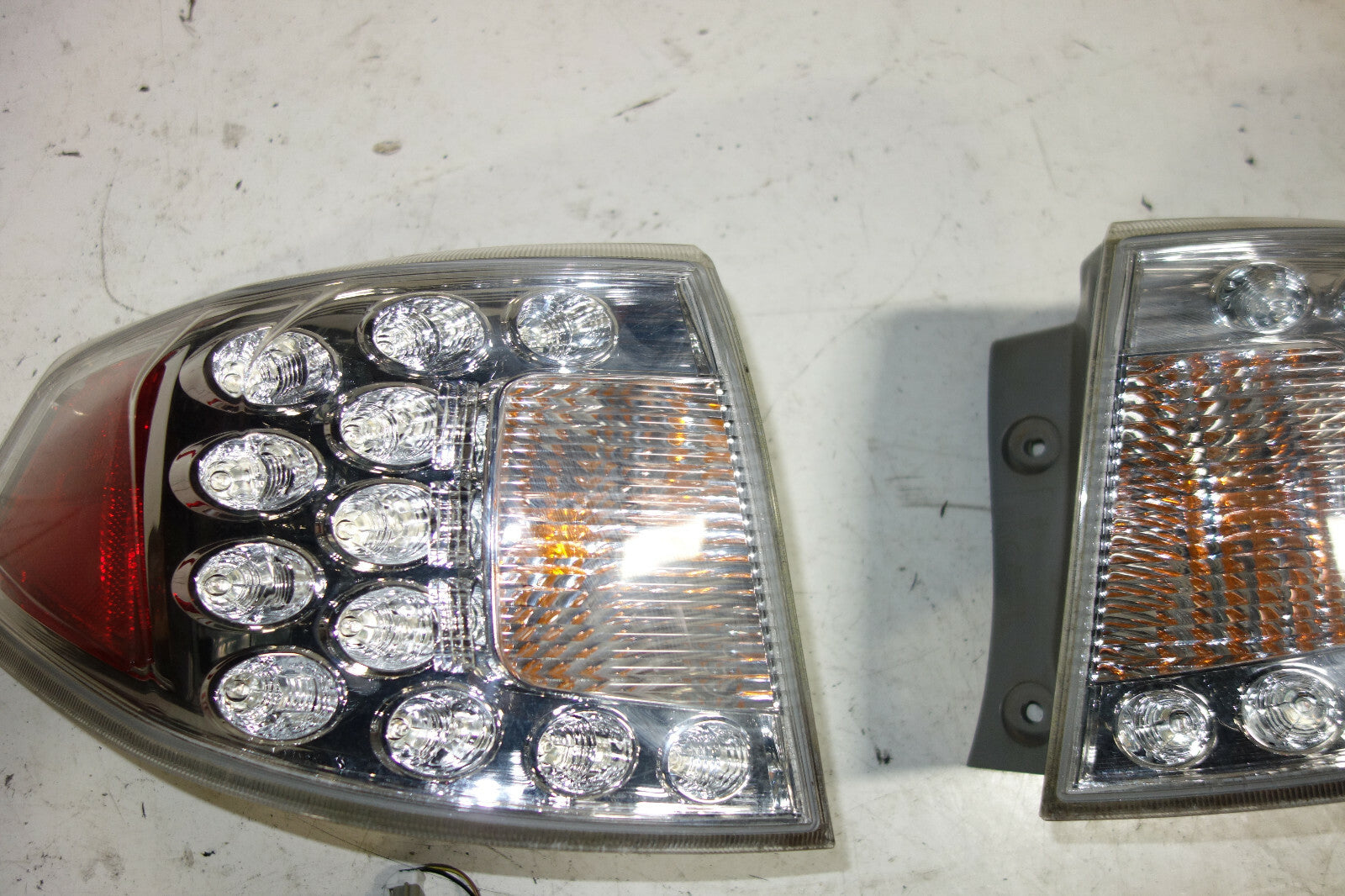 JDM Subaru Impreza WRX STi Hatchback OEM Tail Lights Lamps Pair 2008-2014