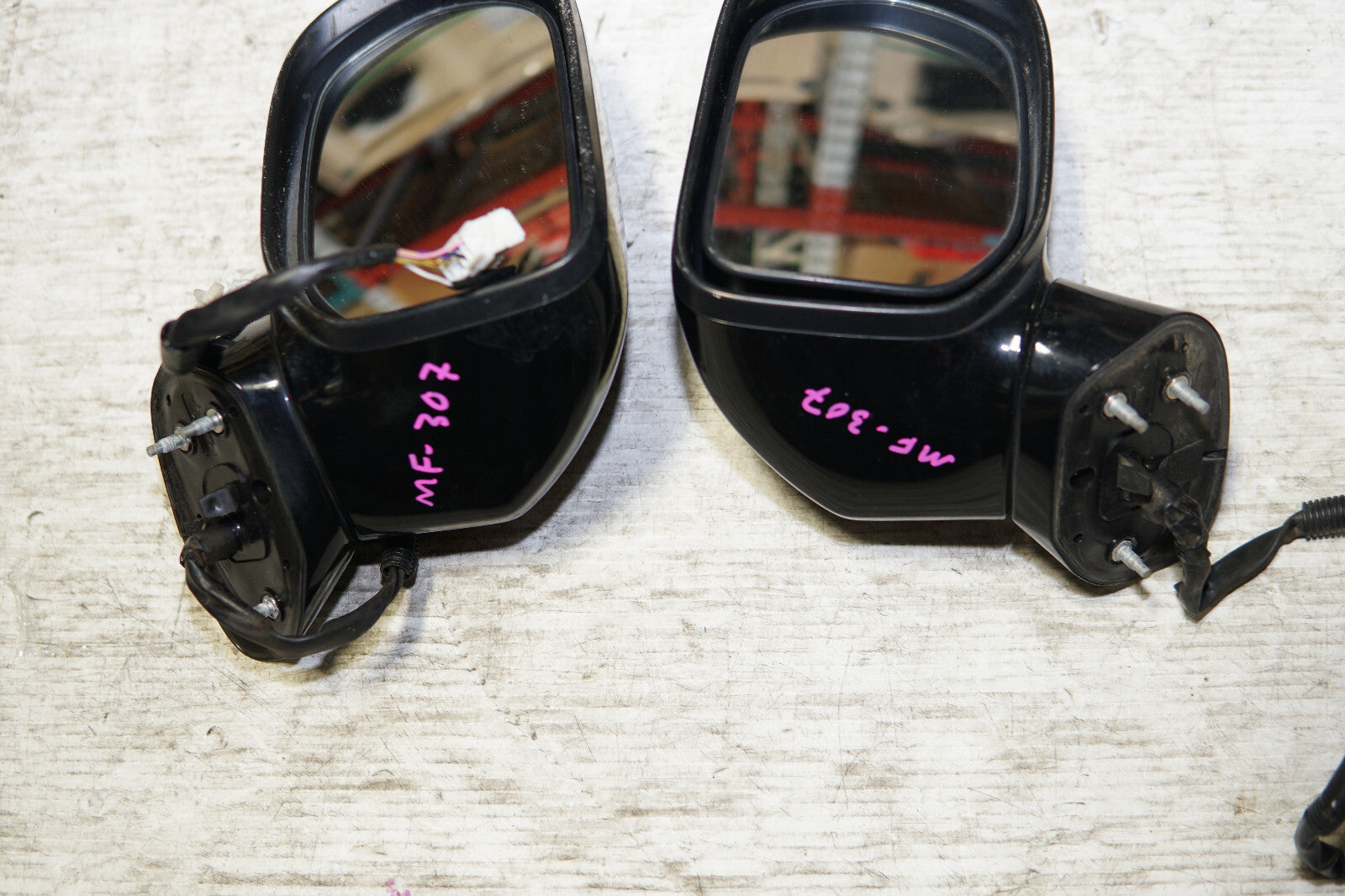 JDM Honda Civic CSX FD1 FD2 Power Folding Mirrors w/ Signal Lights 2006-2011 OEM