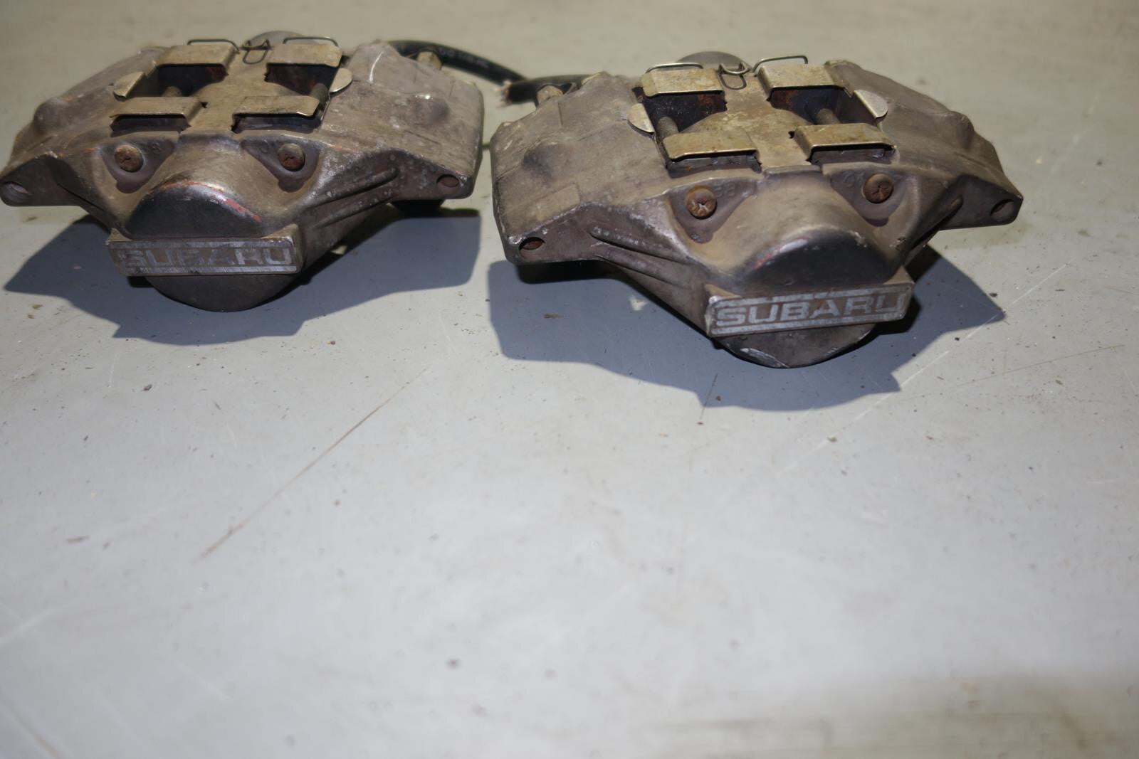 JDM Subaru Rear 2 Pots Piston Brake Calipers 2 Pot Impreza WRX Forester Legacy