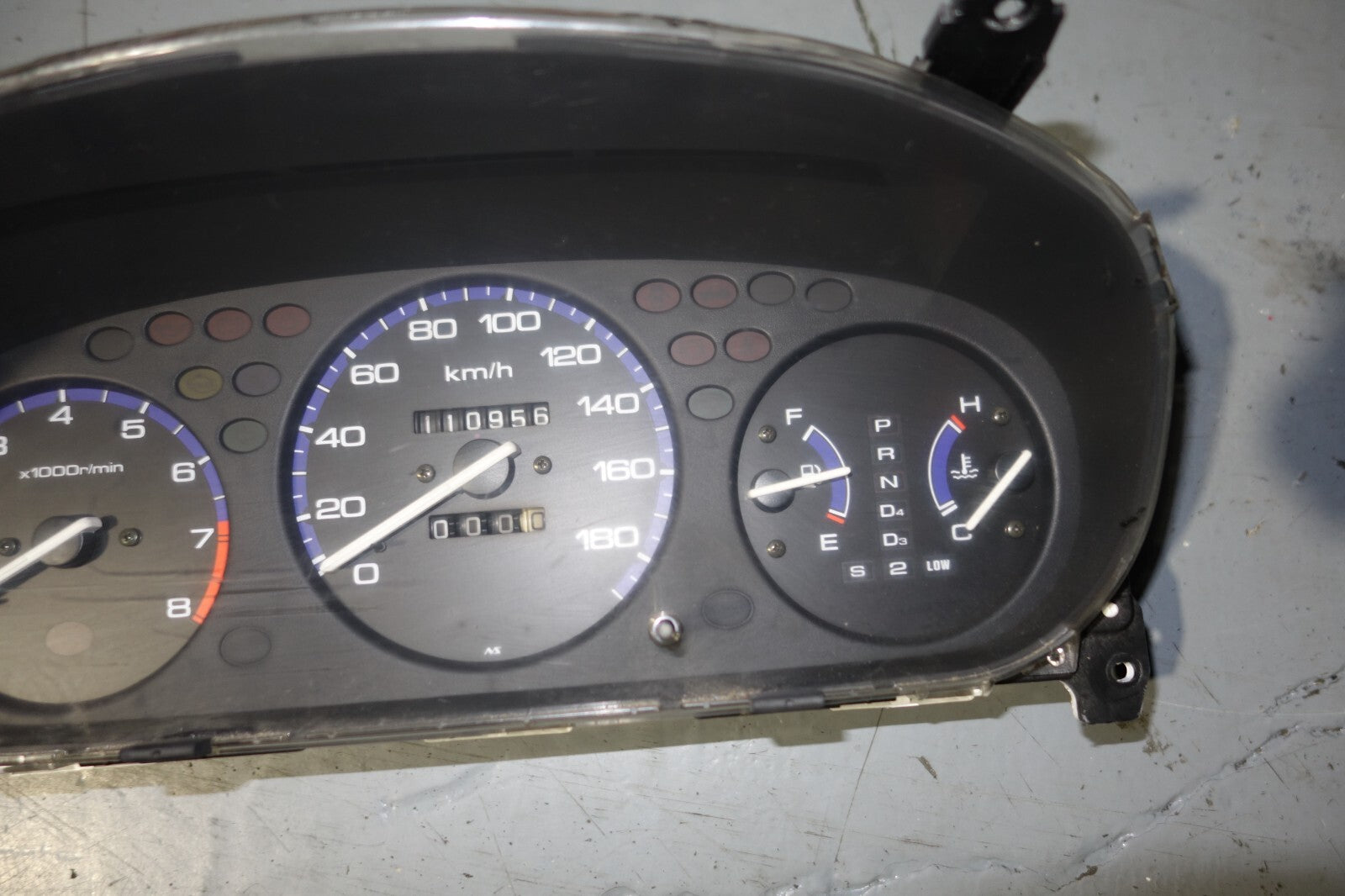 JDM 96-2000 HONDA CIVIC DOMANI ACURA 1.6 EL GAUGE CLUSTER AUTOMATIC SPEEDOMETER