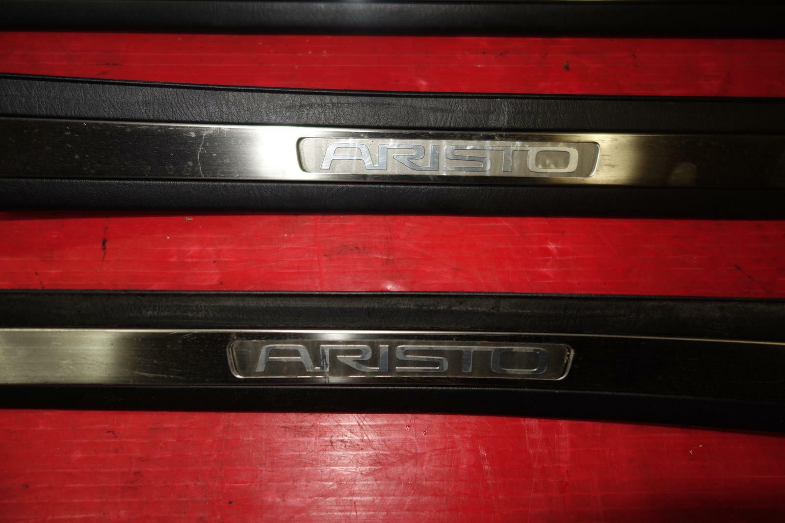 JDM Lexus GS300 GS400 GS430 / Aristo JZS161 OEM Door Sills Plates Steps #6162