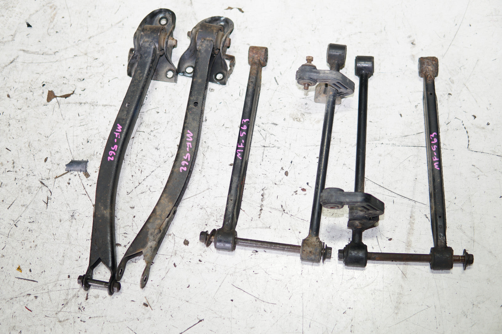 JDM Subaru Impreza WRX STI Rear Lower Control Arms Lateral Links Arm 02-07 Wagon