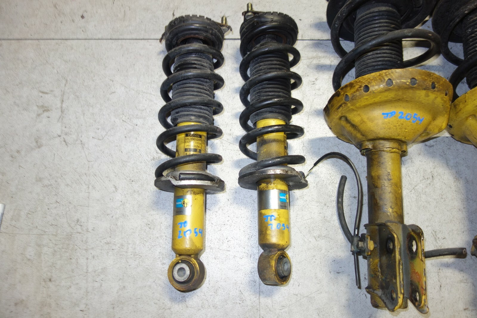 JDM 2005-2009 SUBARU LEGACY BILSTEIN SPEC-B SHOCKS FRONT & REAR COIL STRUTS