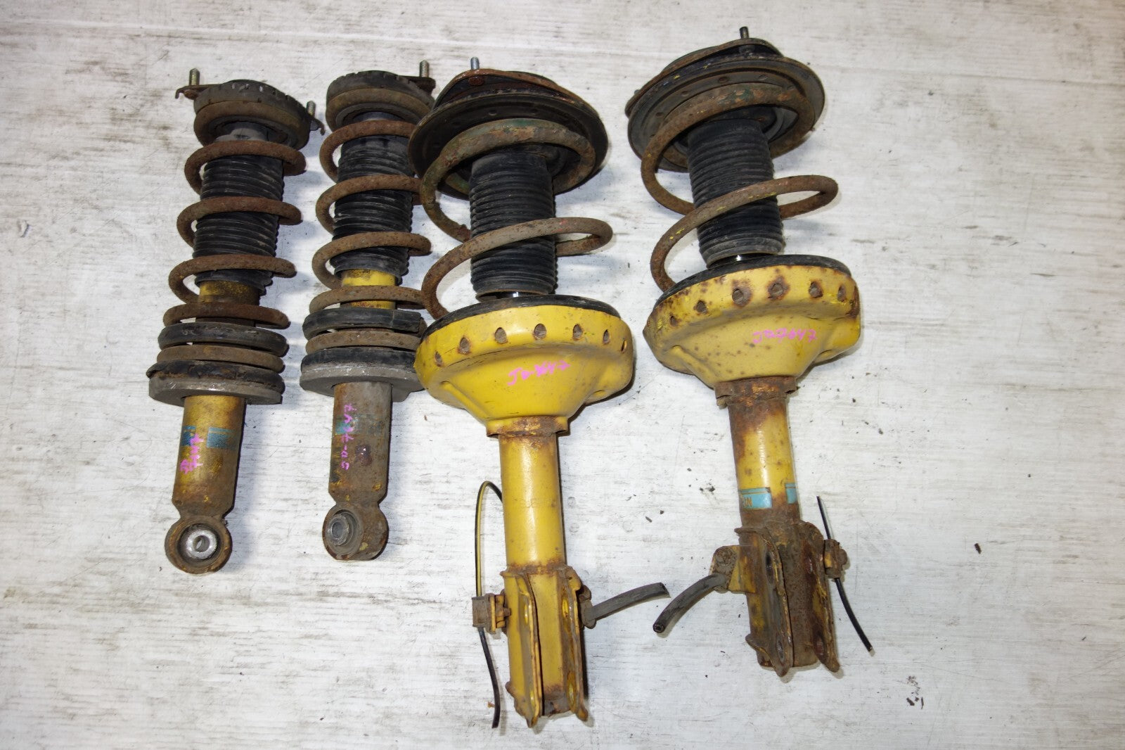 JDM 2005-2009 SUBARU LEGACY BILSTEIN SPEC-B SHOCKS FRONT & REAR STRUTS COIL