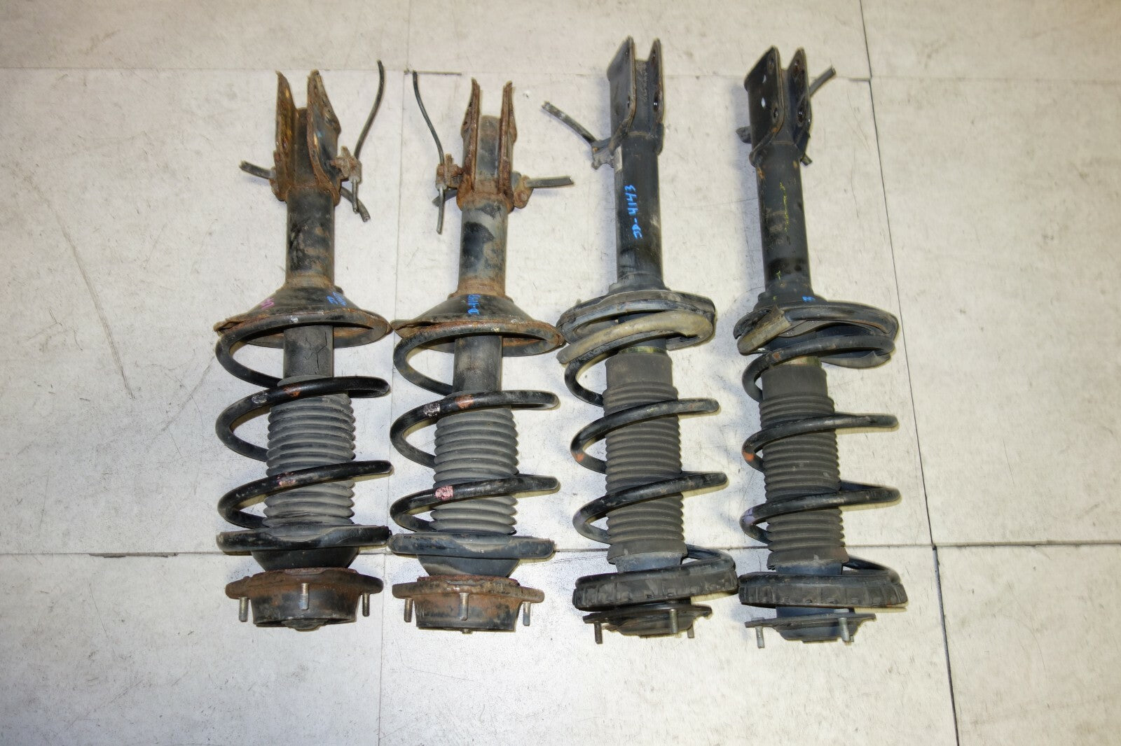 Subaru Impreza WRX Genuine Shocks Struts Coil Springs Suspension Low Miles 02-03