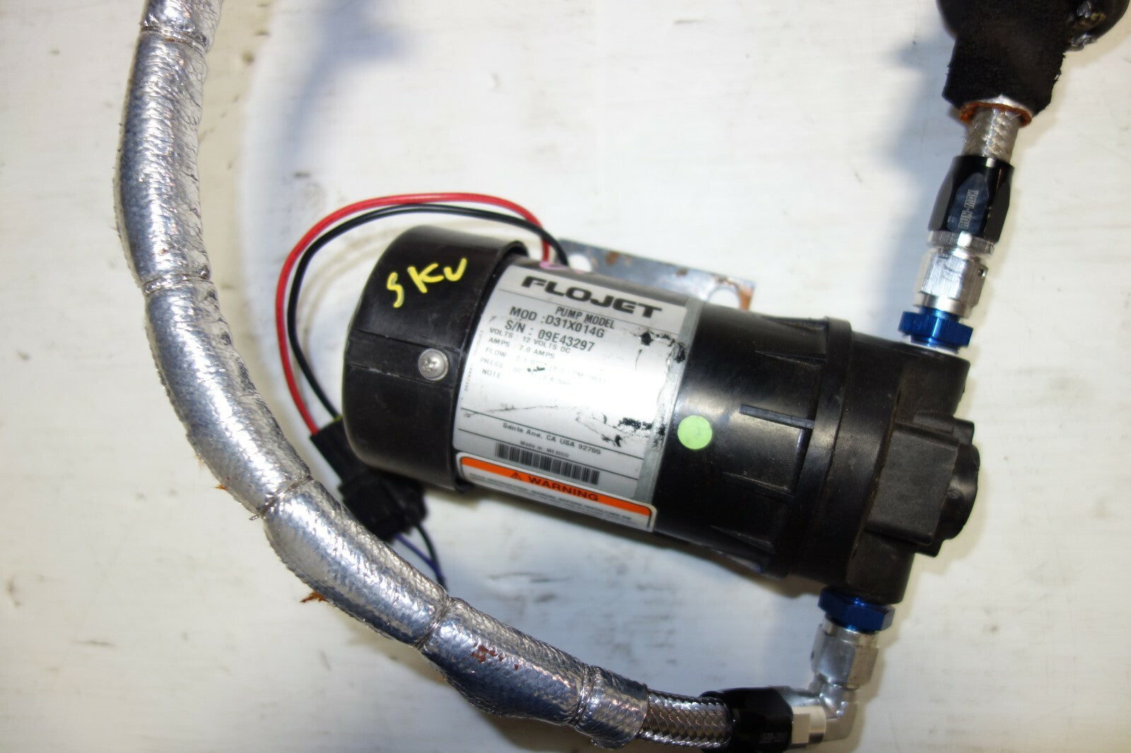 JDM Infiniti G35 / 350z Flojet Performance Fuel Pump Stainless Steel Lines VQ35
