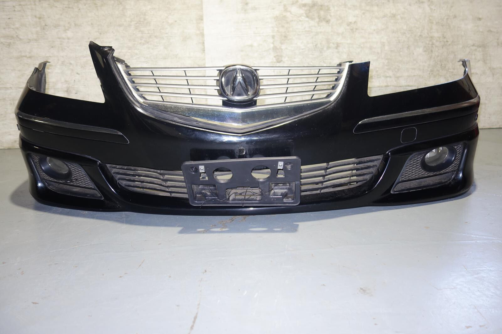 Acura RL OEM Front Bumper Cover Modulo Lip Fog Lights 2005-2008 JDM Legend KB1