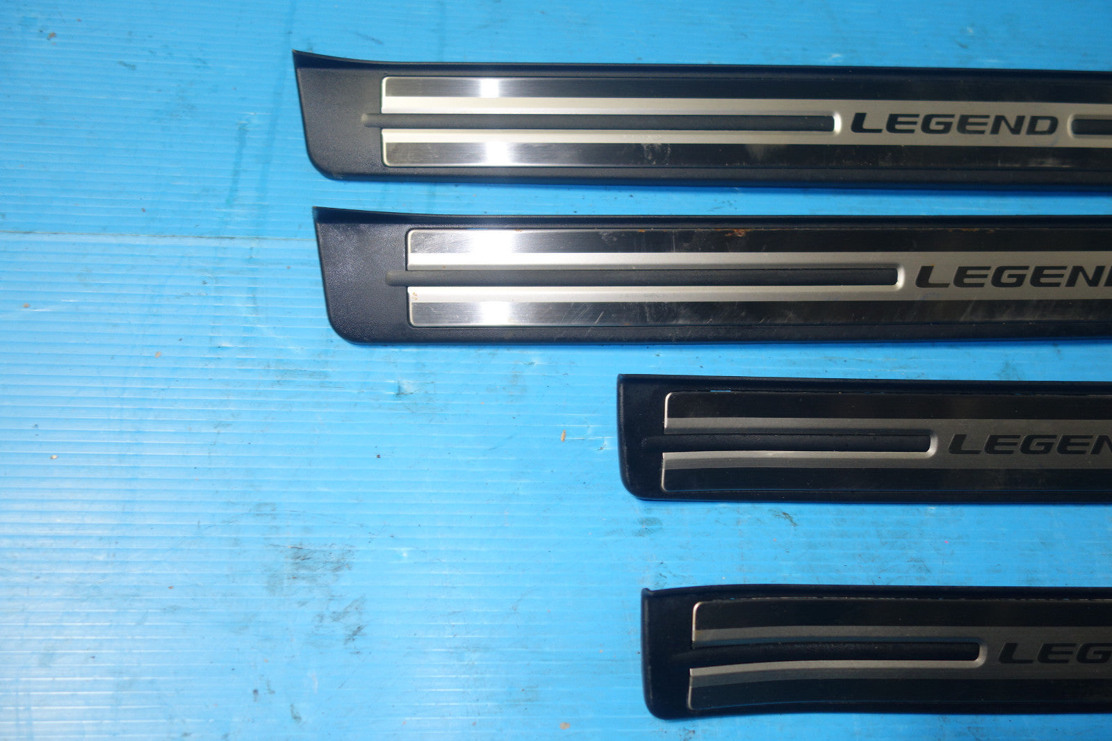 JDM Acura RL Chrome OEM Front Rear Door Sills Plates Steps 2005-2008 #5258