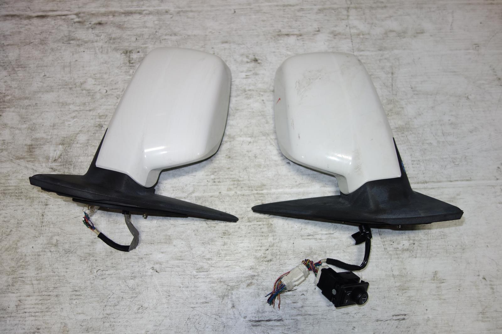 JDM Nissan X-Trail Power Folding Door Mirrors Pair Auto Flip PNT30 2002-2006
