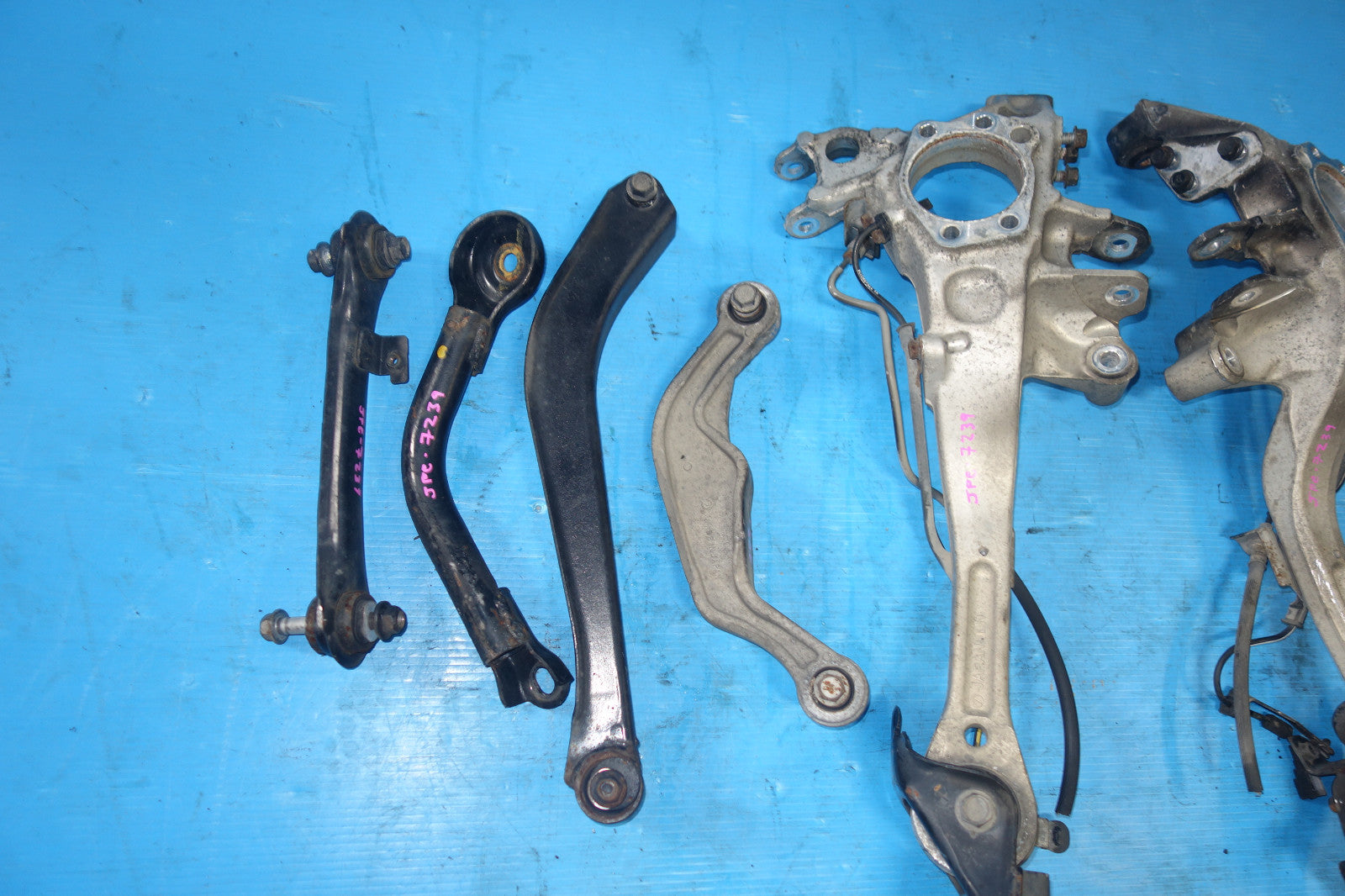 JDM Subaru Legacy Spec-B Rear Aluminum Trailing Arm Control Arms 2005-2009 BP BL