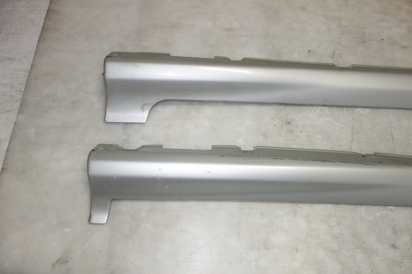 JDM Subaru Legacy B4 Optional Side Skirts Panels Be5 5dr 4dr Silver 2000-2004