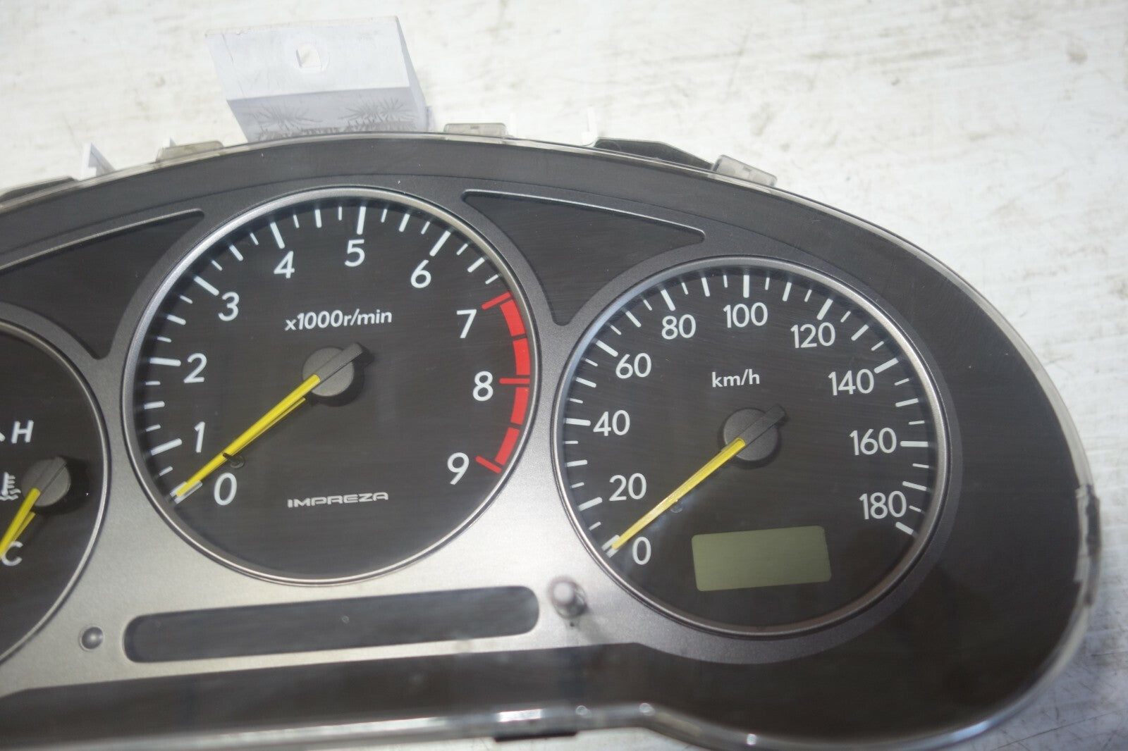 JDM 02-03 SUBARU IMPREZA WRX VERSION 7 MANUAL GAUGE CLUSTER SPEEDOMETER M-349