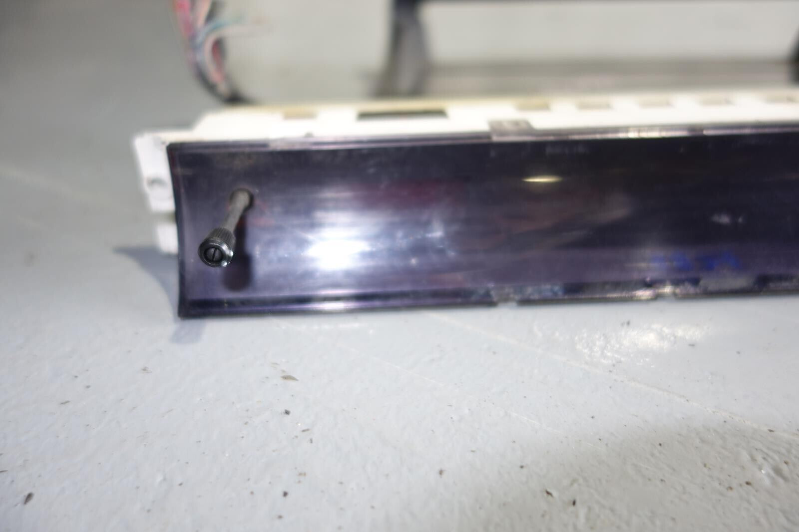 JDM 1986-1991 MAZDA RX-7 RX7 FC3S OEM DASH CLOCK WARNING LIGHT CLUSTER & COVER