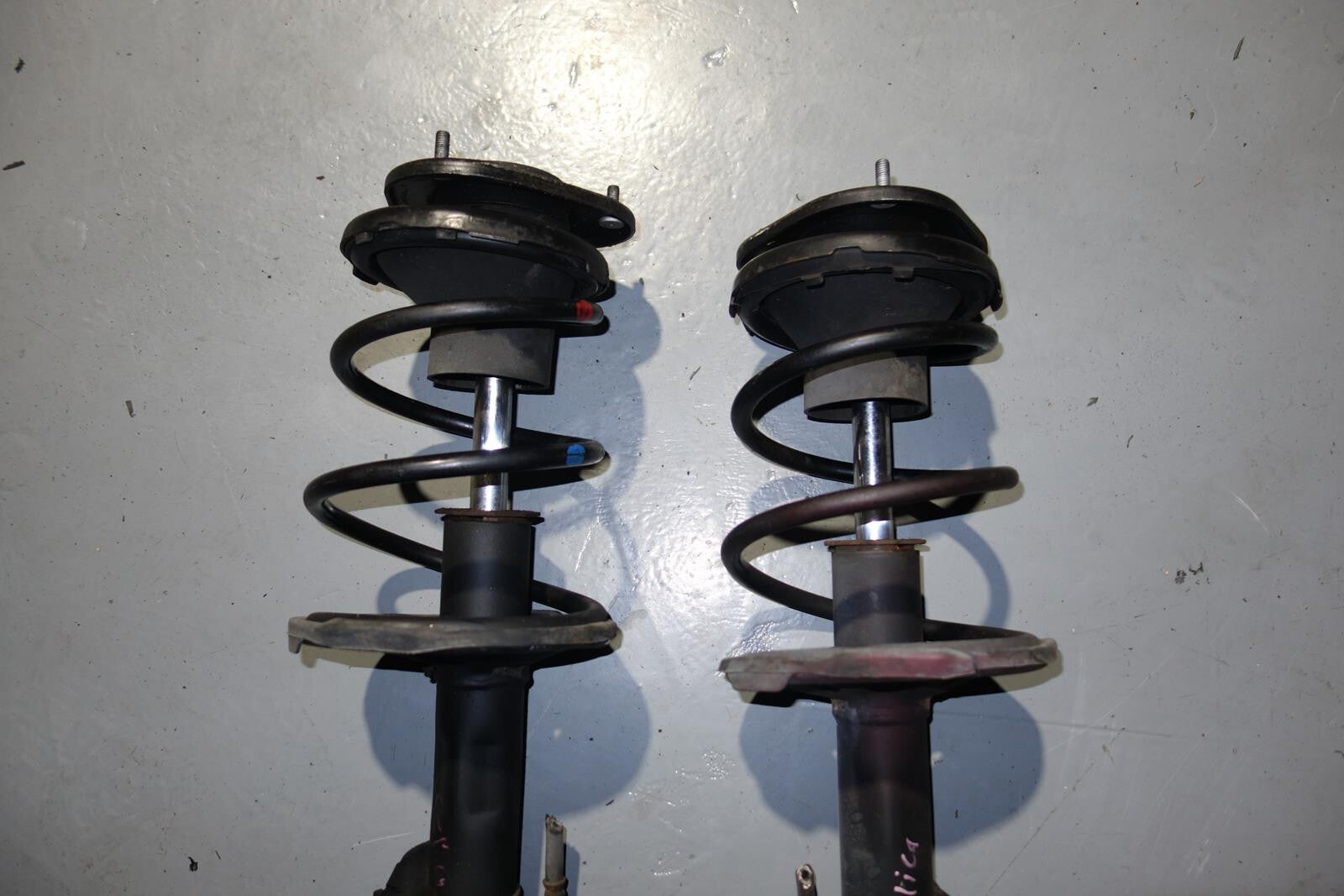 JDM Toyota Celica GT-S Front Super Strut Shocks Springs Pair 2000-2005