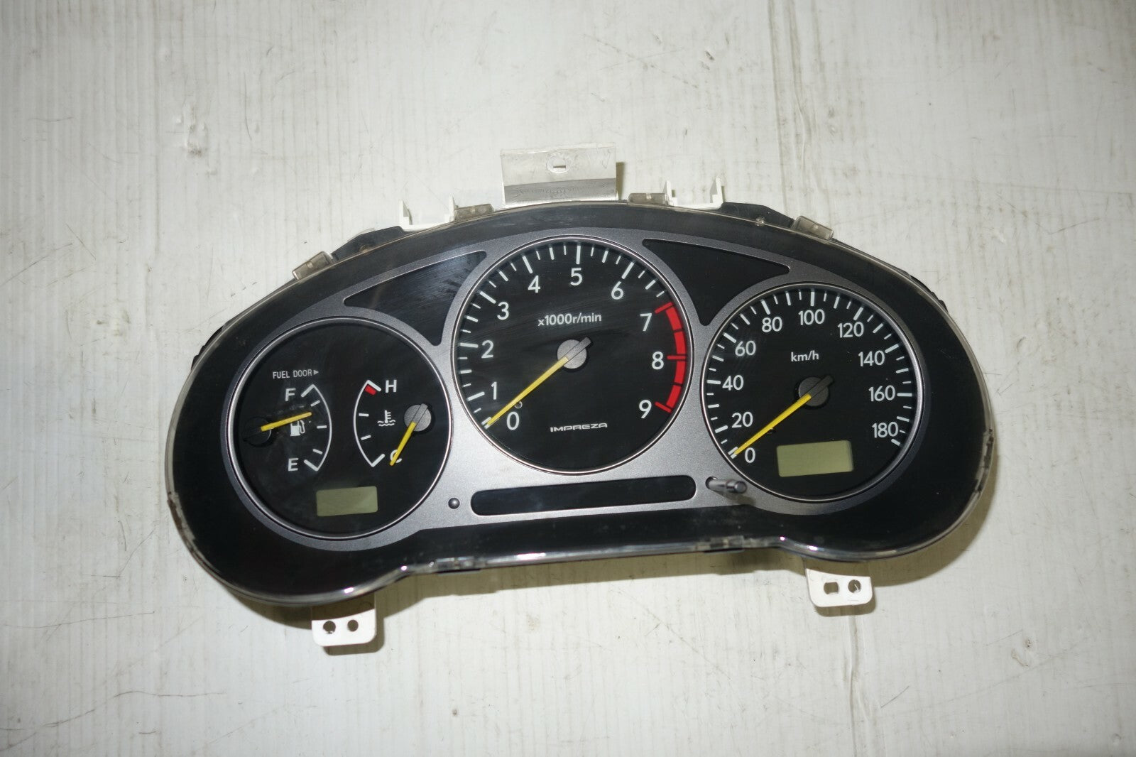 JDM 2002-2003 SUBARU IMPREZA WRX V7 MANUAL 5 SPEED GAUGE CLUSTER SPEEDOMETER