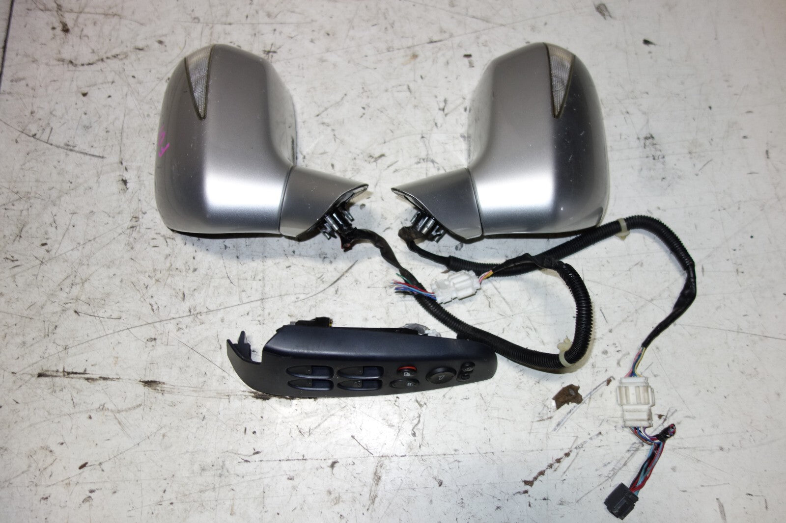 JDM Honda Civic FD1 / CSX Power Folding Mirrors & Switch OEM 2006-2011 FD2