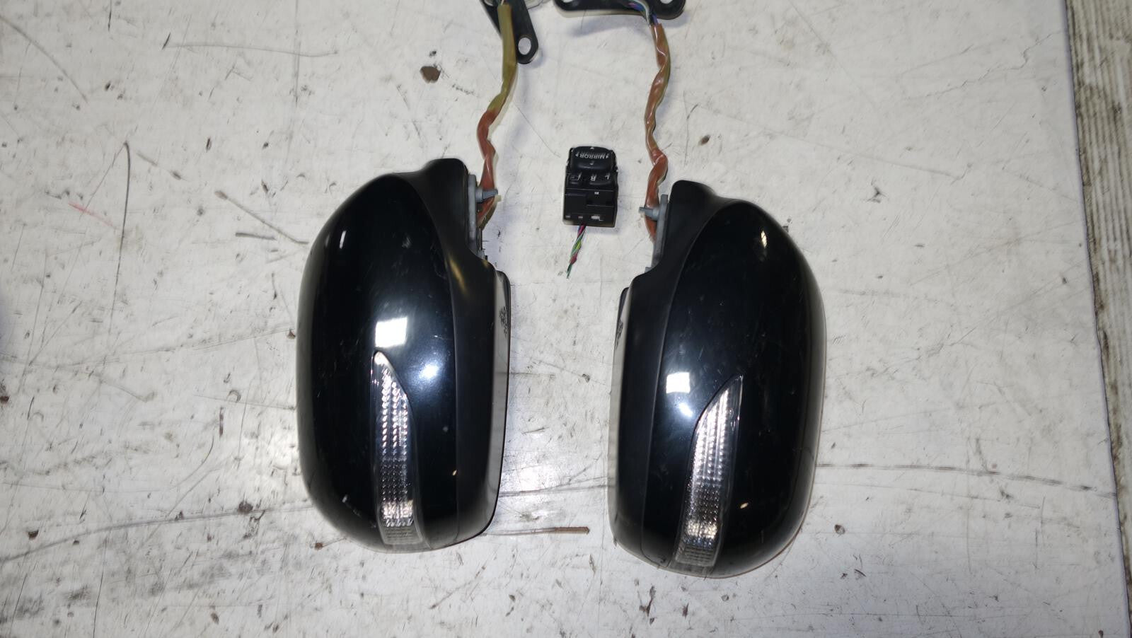 JDM Subaru Impreza WRX STi Heated Power w/ Folding Mirrors Turn Lights 2008-2014