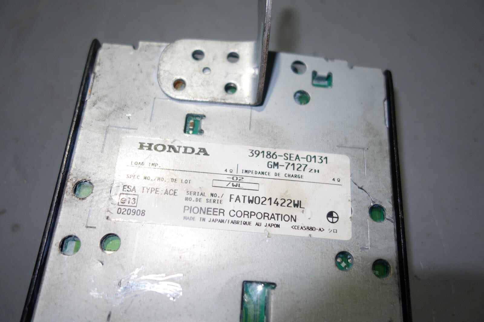 JDM 2003-2007 HONDA ACCORD MK7 SAT NAV AMPLIFIER 39186-SEA-0131