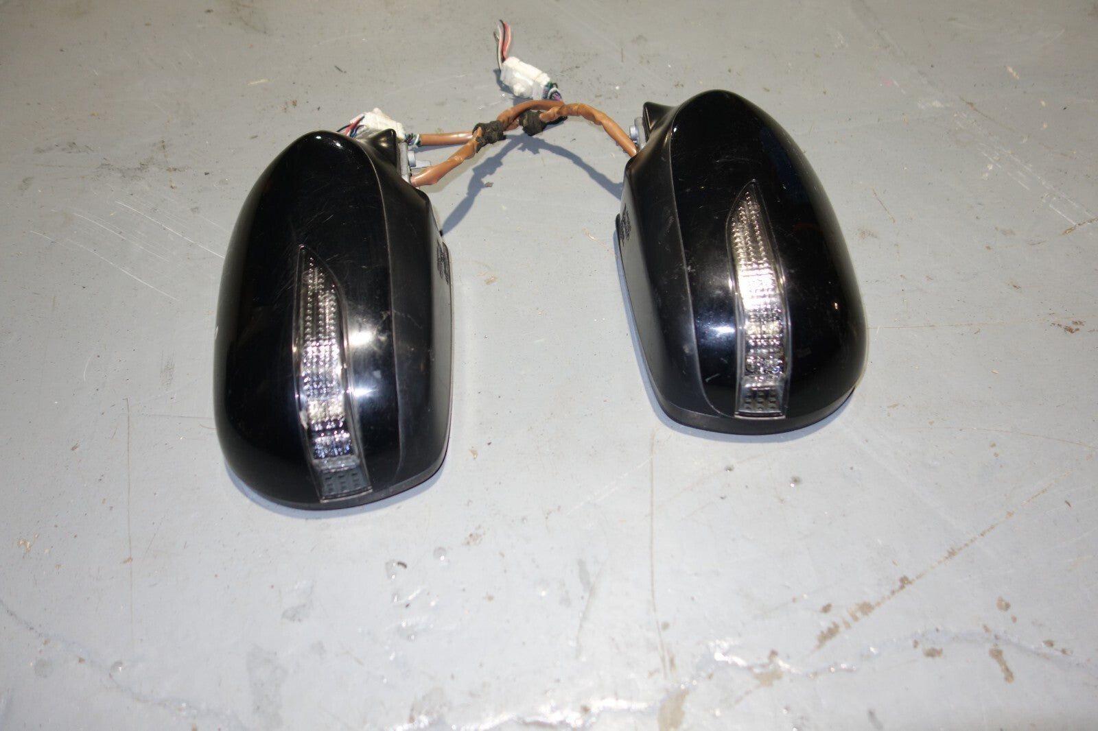 JDM Subaru Impreza WRX STi Power Auto Folding Mirrors Lights GRB 2008-2014