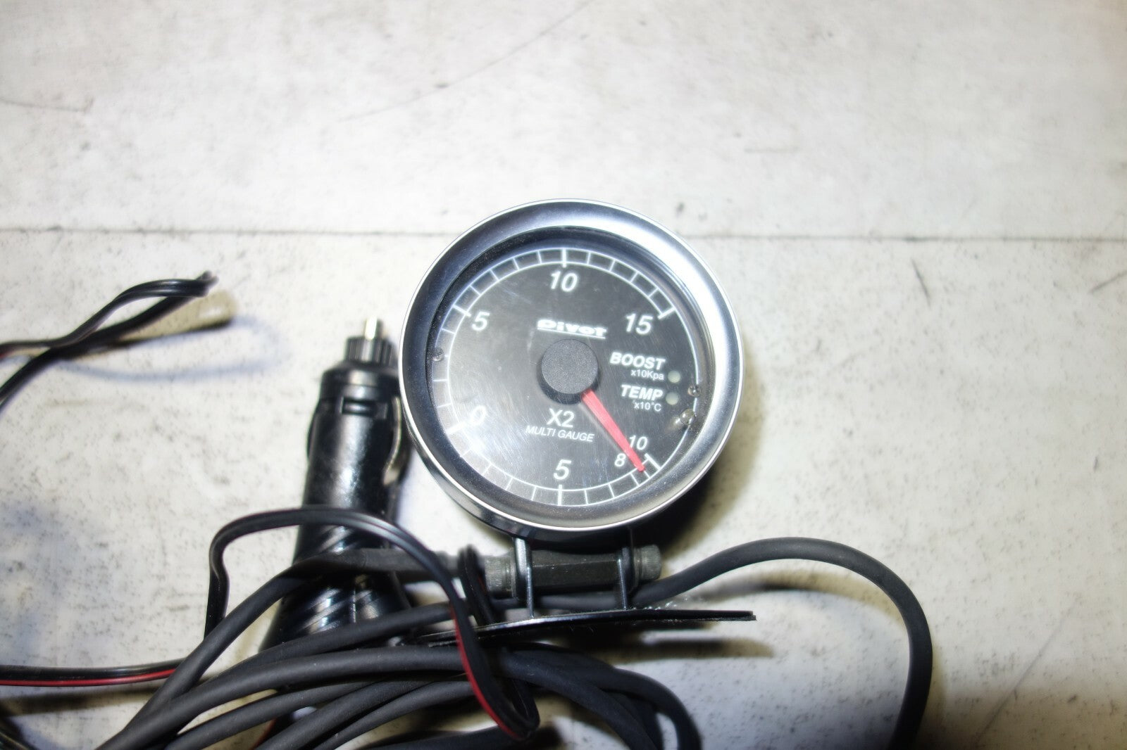 JDM Pivot Multi Gauge Boost Temp Gauge x2Multi Universal subaru toyota mazda