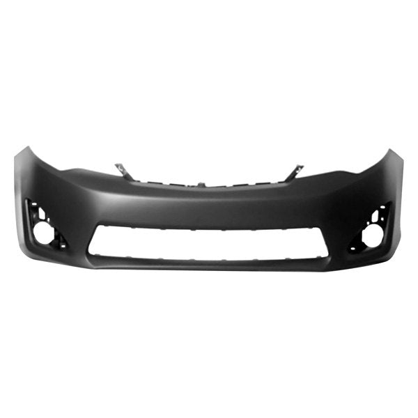 TOYOTA CAMRY 2012-2014 — FRONT BUMPER PRIMED ; FOR CAMRY / HYBRID 2012-2014 ( EXCEPT SE MODE )