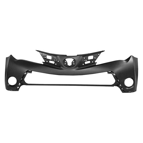 TOYOTA RAV4 2013-2018 — FRONT BUMPER PRIMED; NORTH AMERICA/JAPAN BUILT; 2013-2015 CAPA