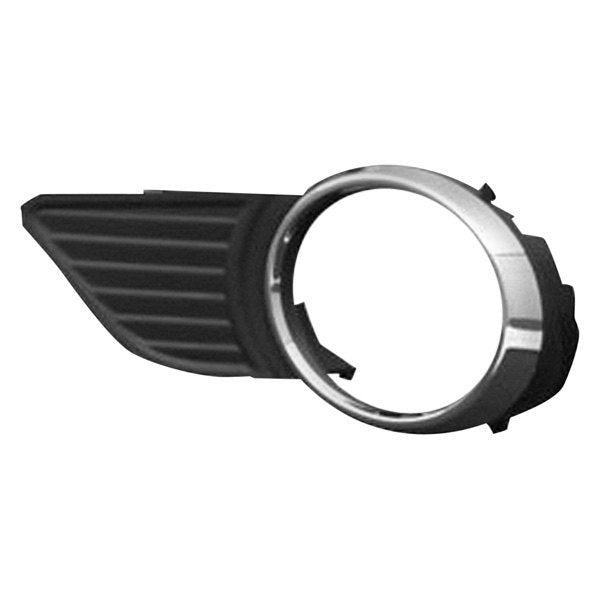 TOYOTA SIENNA 2011-2020 — FOG LIGHT BEZEL LH ; CHROME RING/BLACK; SIENNA 2011-2017 ( EXCEPT SE )