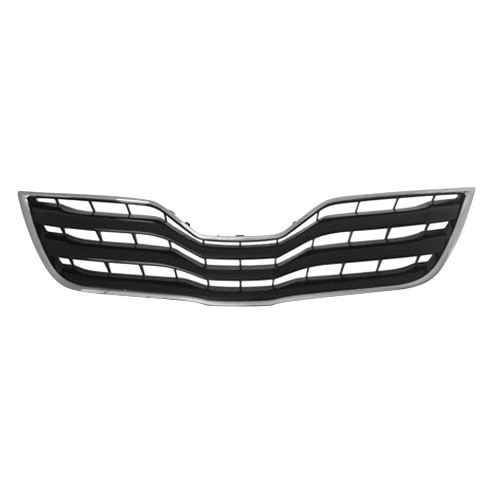 TOYOTA CAMRY 2007-2011 — GRILLE; BLACK/CHROME; BASE/LE; CAMRY 2010-2011(EXCEPT HYB)