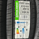 215/45R18 GRENLANDER ENRI U08 UHP PASSENGER