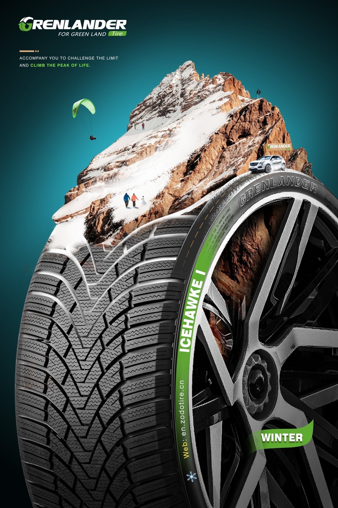 215/55R18 GRENLANDER ICEHAWKE I WINTER