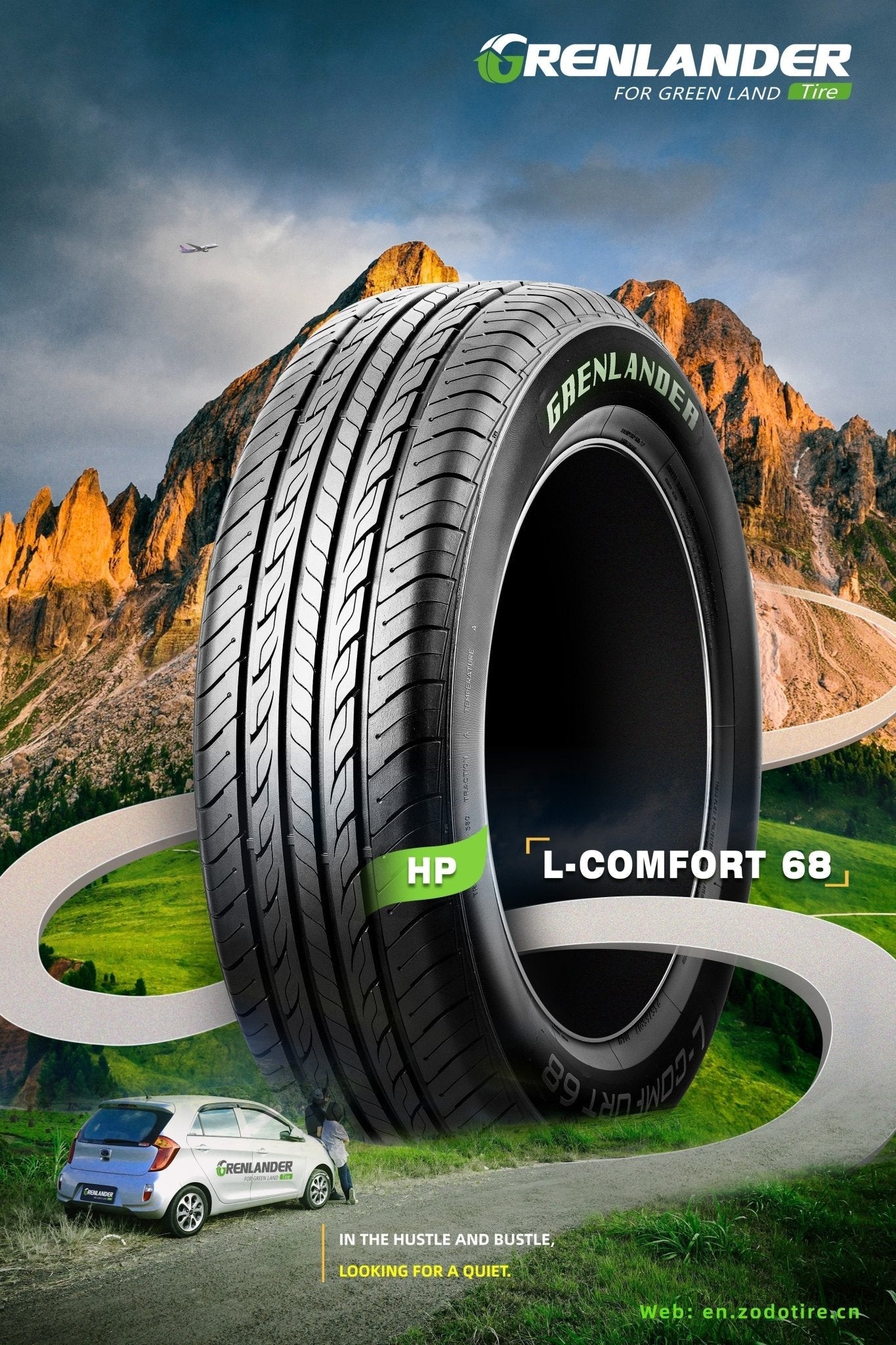 225/60R16 GRENLANDER L-COMFORT68 HP PASSENGER