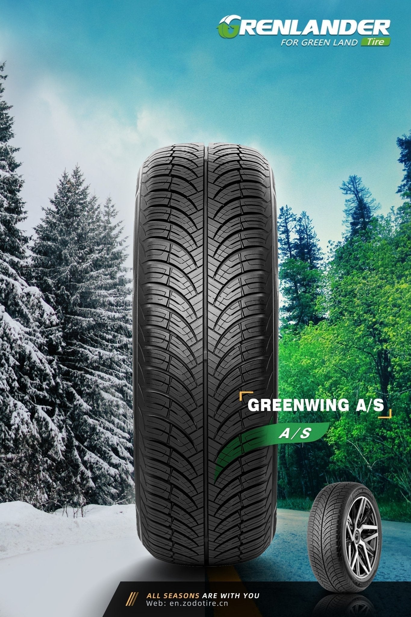 235/35R19 GRENLANDER GREENWING A/S ALL WEATHER