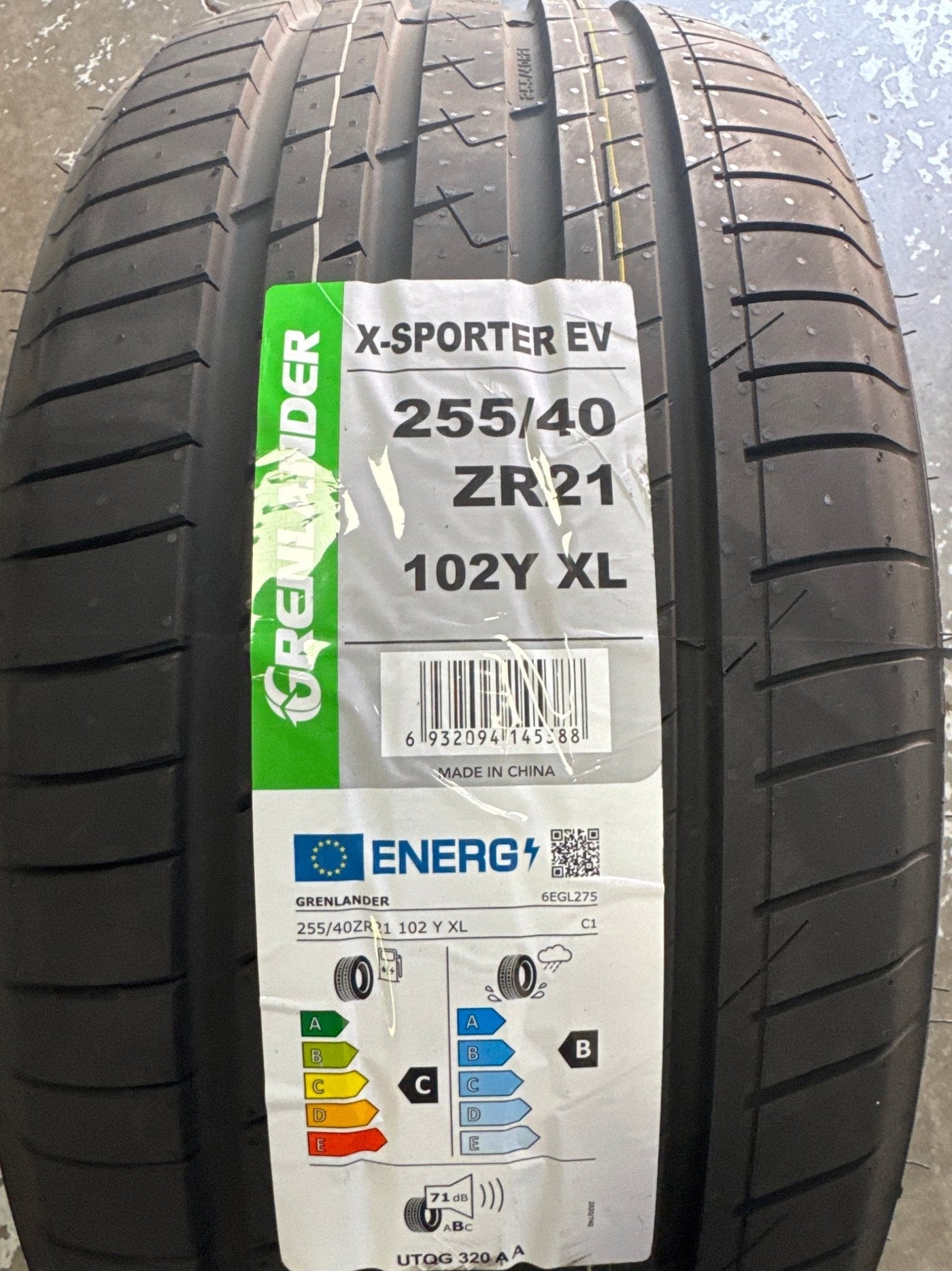 255/40R21 GRENLANDER X-SPORTER EV PASSENGER