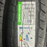 265/70R17 GRENLANDER MAGA A/T ONE