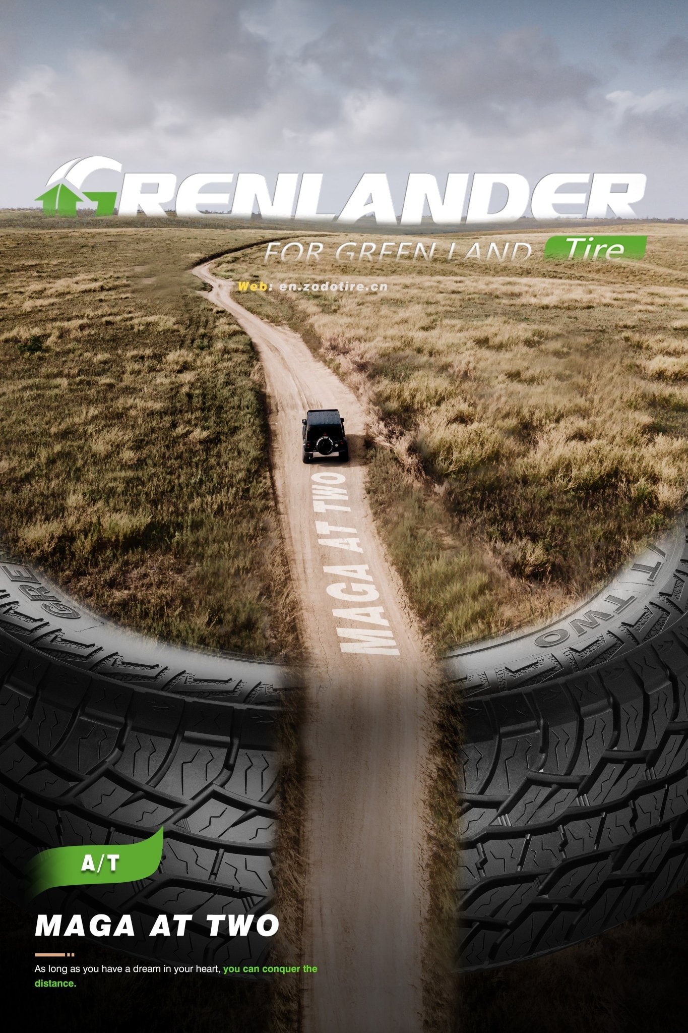 275/55R20 GRENLANDER MAGA A/T TWO PASSENGER